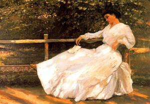 José Villegas Cordero - Women In The Garden - (buy famous paintings)