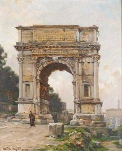 Louis Aston Knight - Arch of Titus (The Forum), Rome