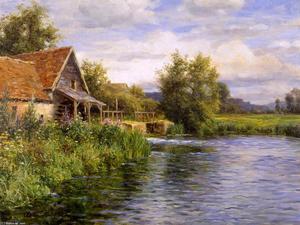 Louis Aston Knight - Cottage by the River