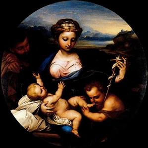 Luca Giordano - Holy Family
