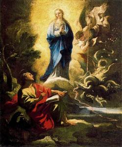 Luca Giordano - Vision of St. John the Evangelist on Patmos 2