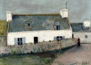 Maurice Utrillo - Farm on L-Ile d-Ouessant (Finistere)