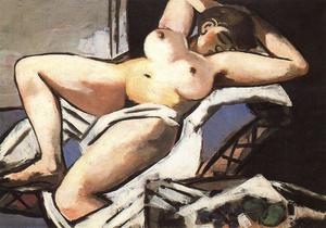 Max Beckmann - Reclining Nude