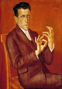 Otto Dix - Portrait of the Lawyer Hugo Simons 1