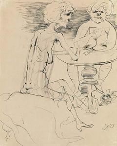 Otto Dix - The card players