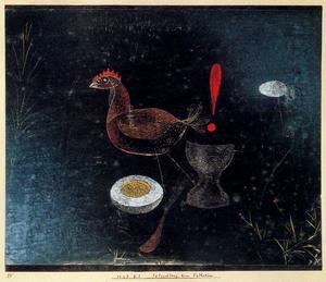 Paul Klee - Contemplation at Breakfast