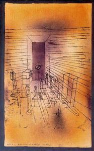 Paul Klee - Ghost Room with large doors