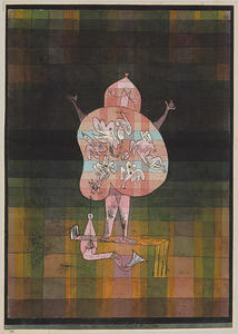 Paul Klee - Ventriloquist and Crier in the Moor