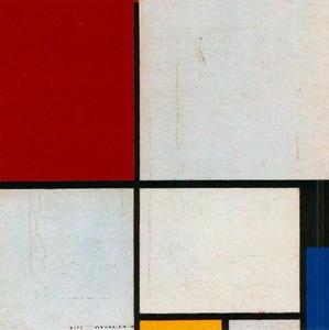 Piet Mondrian - Composition with Red, Yellow and Blue 1
