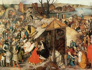 Pieter Bruegel The Younger - The Adoration of the Magi