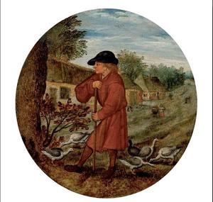 Pieter Bruegel The Younger - The shepard