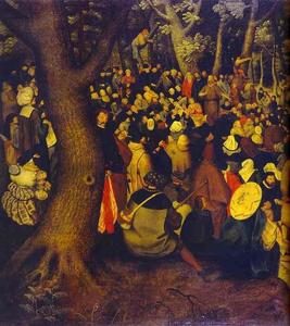 Pieter Bruegel The Younger - The Testimony of John the Baptist