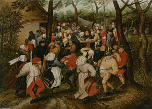 Pieter Bruegel The Younger - The Wedding Dance