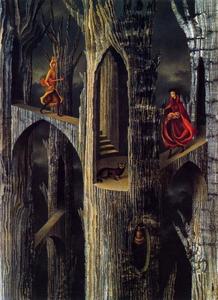  Paintings Reproductions Vegetal architecture by Remedios Varo (1865-1911, Spain) | WahooArt.com