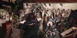 Sir Stanley Spencer - The Resurrection, Cookham