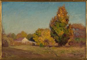 Theodore Clement Steele - Autumn Scene