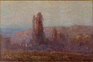 Theodore Clement Steele - Trees in Autumn