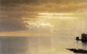 William Stanley Haseltine - A Calm Sea, Mentone