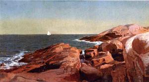 William Stanley Haseltine - Rocks at Narragansett 1