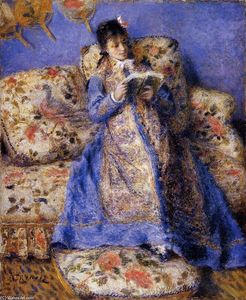 Pierre-Auguste Renoir - Camille Monet Reading