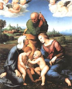 Raphael (Raffaello Sanzio Da Urbino) - The Canigiani Madonna