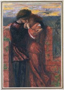 Dante Gabriel Rossetti - Carlisle Wall (also known as The Lovers)