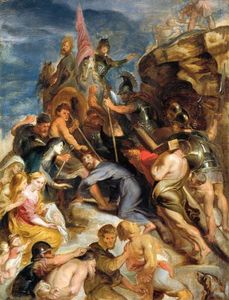  Museum Art Reproductions Carrying the Cross, 1637 by Peter Paul Rubens (1577-1640, Germany) | WahooArt.com