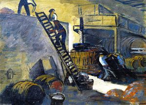 Auguste Chabaud - The Cider Presser