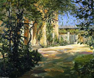 Max Slevogt - Country House in Godramstein - Entrance to the Villa