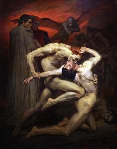 William Adolphe Bouguereau - Dante and Virgil
