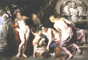 Peter Paul Rubens - The Discovery of the Child Erichthonius