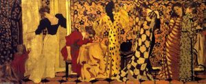Jean Edouard Vuillard - The Dressmaking Studio