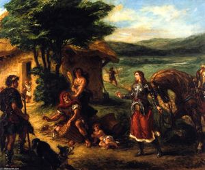 Eugène Delacroix - Erminia and the Shepherds