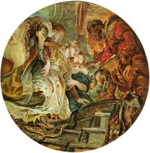 Peter Paul Rubens - Esther and Ahasverus