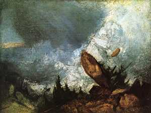 William Turner - The Fall of an Avalanche in the Grisons