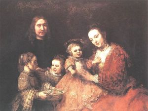 Rembrandt Van Rijn - Family Group