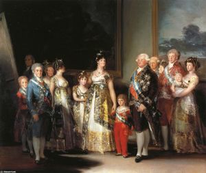 Francisco De Goya - The Family of Chaffrles IV