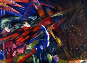 Franz Marc - Fate of the Animals
