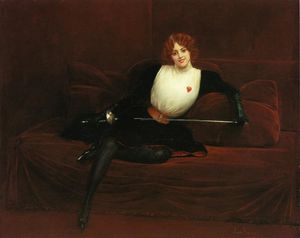 Jean Georges Béraud - The Fencer