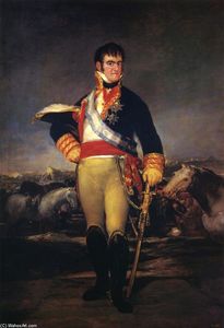 Francisco De Goya - Fernando VII in an Encampment