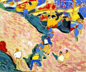 André Derain - The Fishermen a Collioure