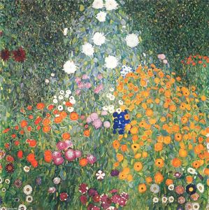 Gustave Klimt - Flower Garden