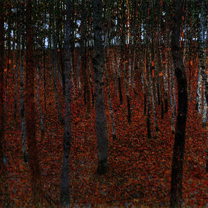 Gustave Klimt - Forest of Beech Trees