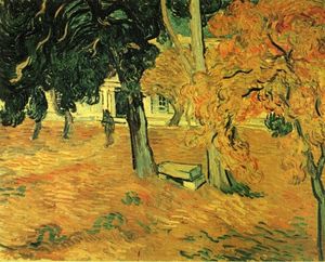 Vincent Van Gogh - The Garden of Saint-Paul Hospital