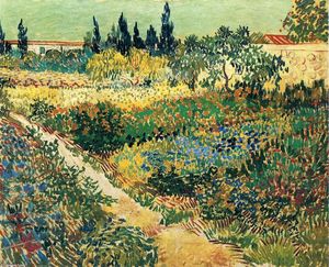 Vincent Van Gogh - Garden with Flowers