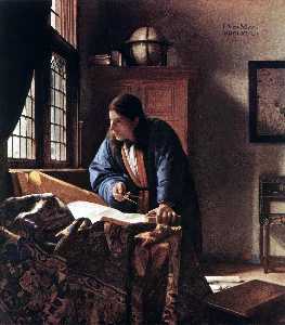 Johannes Vermeer - The Geographer