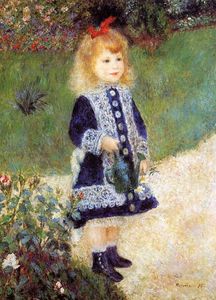 Pierre-Auguste Renoir - Girl with a Watering Can
