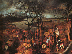 Pieter Bruegel The Elder - Gloomy Day