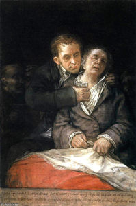 Francisco De Goya - Goya Attended by Doctor Arrieta