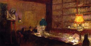 Jean Edouard Vuillard - The Green Lamp